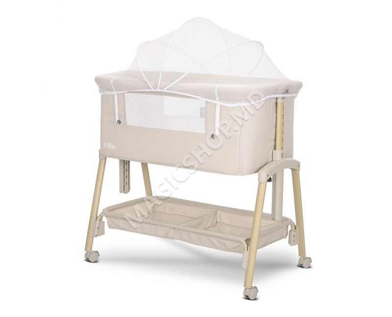 Patut Co-Sleeper Lorelli MILLIE Beige, Black, Grey
